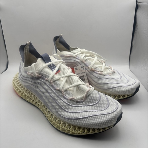 Adidas 4D FWD X‎ Parley Running Shoes Mens 13 Silver Violet NWOB 3d Printed Sole - Picture 1 of 8